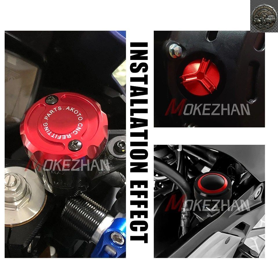 MOTORCYCLE REAR FRONT BRAKE FLUID RESERVOIR CAP OIL FILLER CAP STREET TRIPLE 765 R/S/RS 765R 765RS 765S 2024+