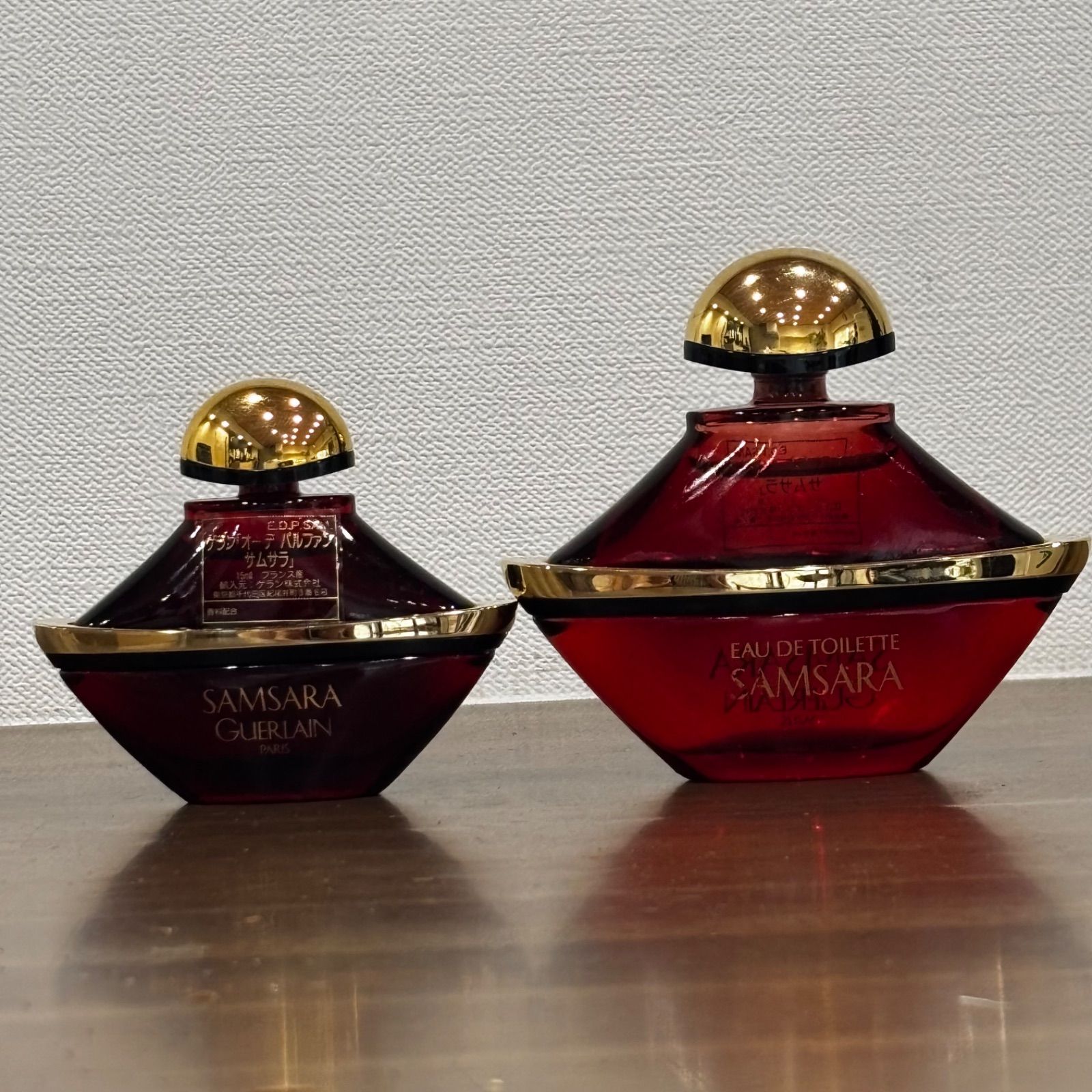 GUERLAIN ゲラン SAMSARA サムサラ パルファム 30ml/15ml 2本セット 箱
