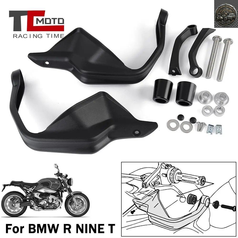MOTORCYCLE HAND GUARDS BMW R NINET R9T PURE SCRAMBLER RACER URBAN G/S 2018-21 HANDLEBAR HANDGUARD HANDLE PROTECTOR