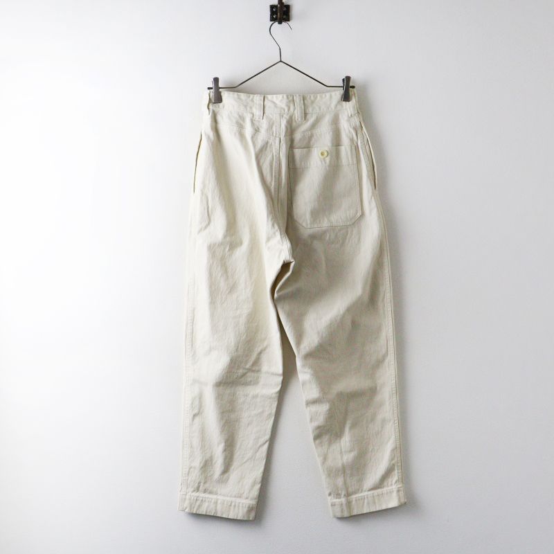 MHL エムエイチエル UNEVEN COTTON CANVAS トラウザーズ 2022SS エムエイチエル MHL MARGARET HOWELL UNEVEN COTTTON CANVAS