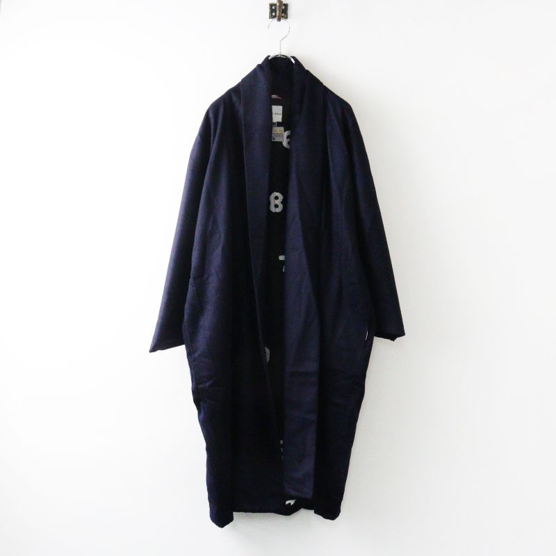 ソウソウ SOU・SOU 京都 SO-SU-U ウールカシミヤ ロングコート S