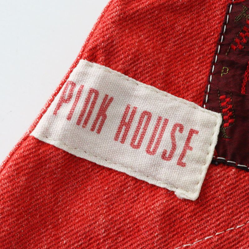 Archive ピンクハウス PINK HOUSE ネームワッペン使い デニム