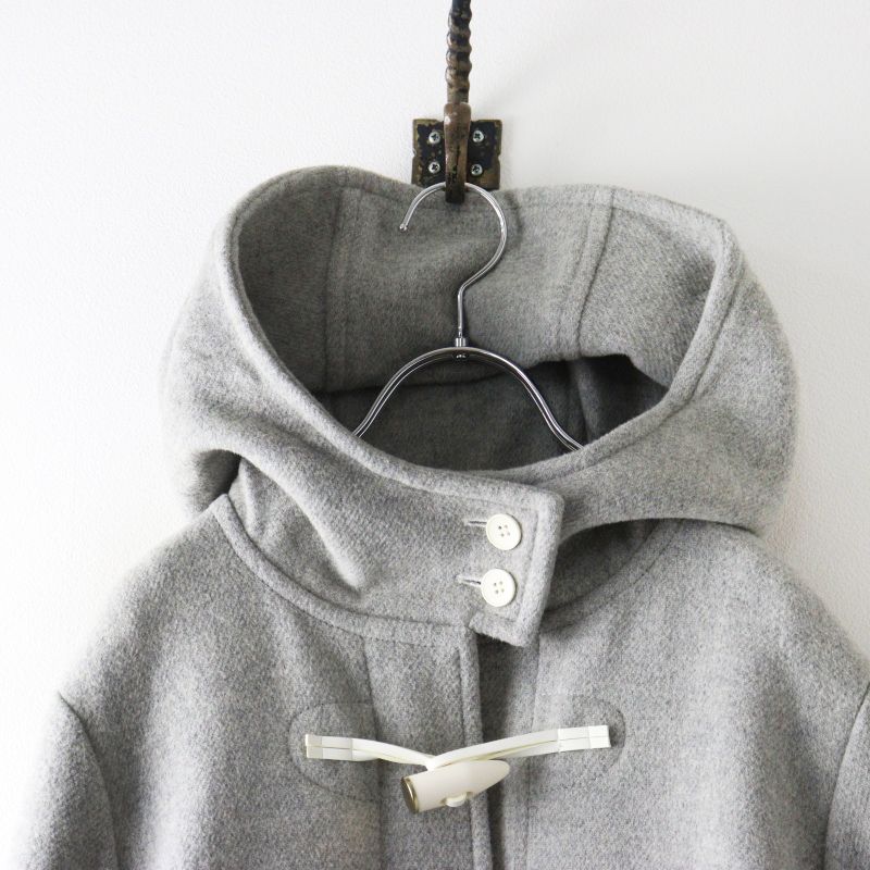 未使用 FURFUR ファーファー エコファーダッフルコート 22AW グレー