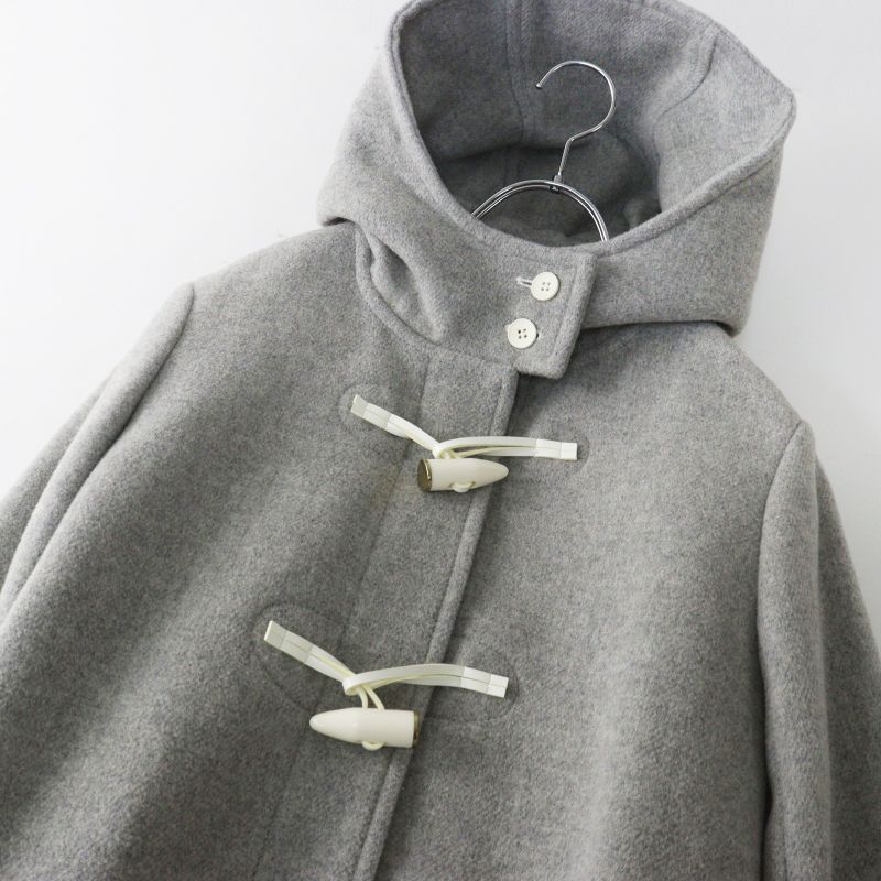 美品 ファーファー furfur ウール ダッフルコート F グレー／アウター