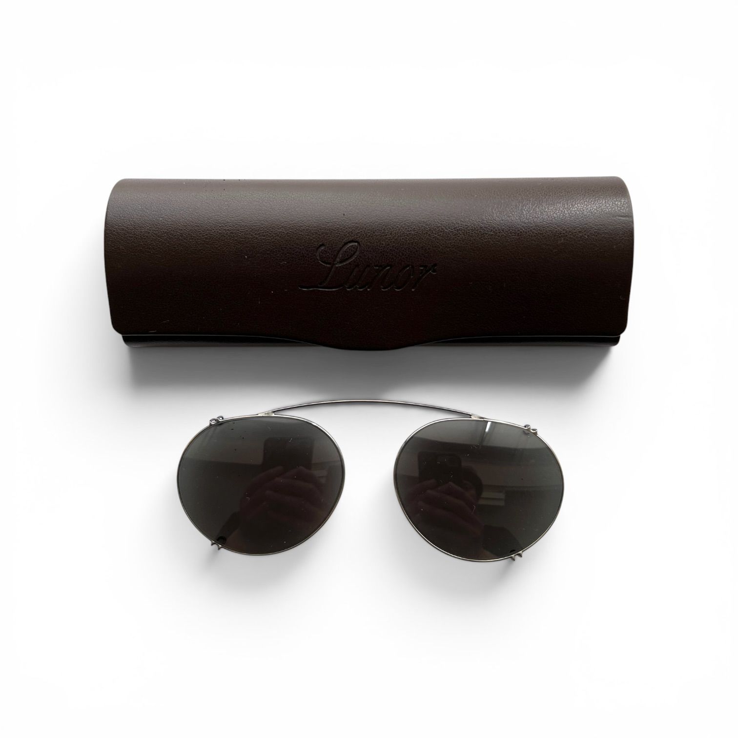 Lunor ルノア A5 Mod.226 Clip on クリップオンサングラス Lunor A5 Clip