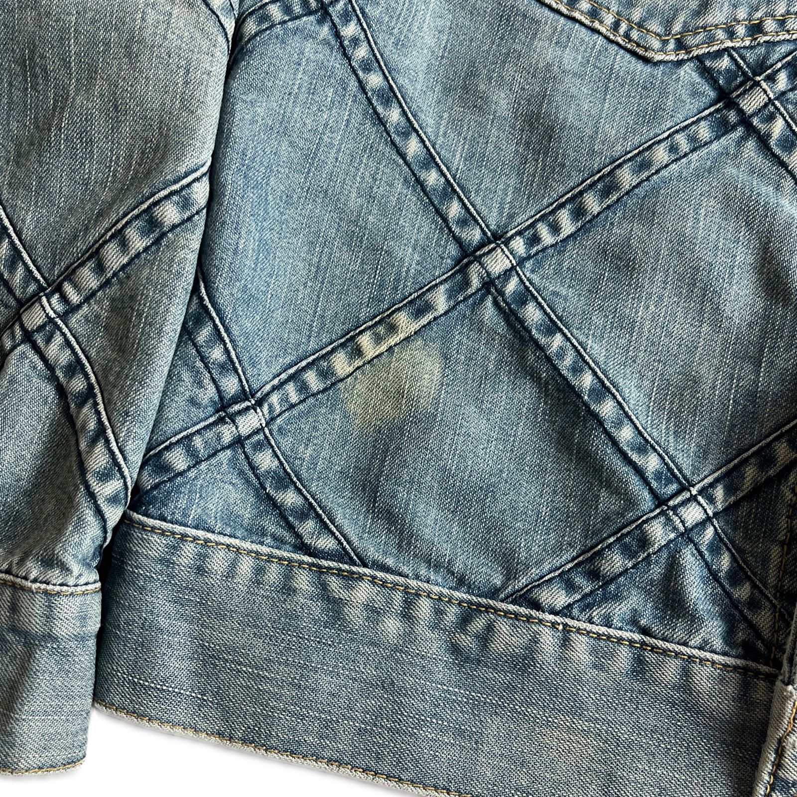 05ss】JUNYA WATANABE COMME des GARCONS MAN PINK パッチワークデニム