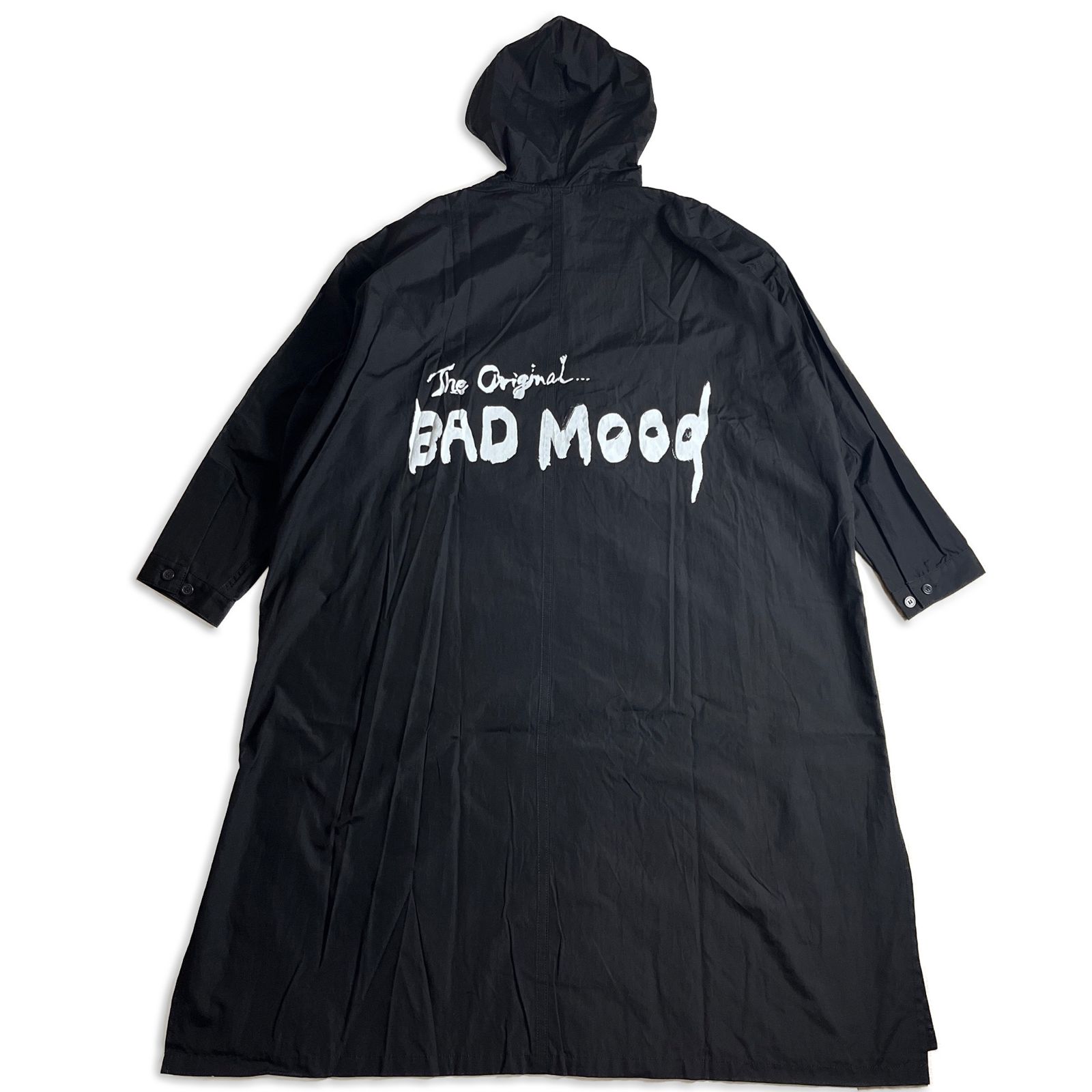 【未使用品 23ss】Y's BAD MOOD フーデッドコート ブラック ワイズ 2000000011752