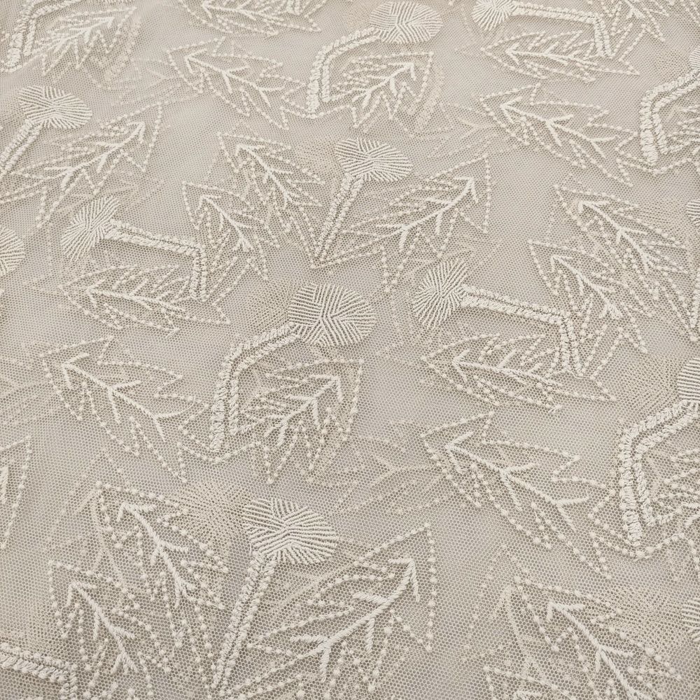 mina perhonen tanpopo シアー チュール 刺繍 定価41800円 サイズ38
