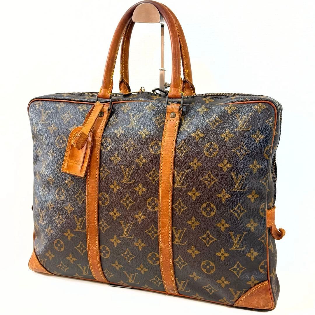 LOUIS VUITTON ルイヴィトン モノグラム ポルトドキュマン 美品
