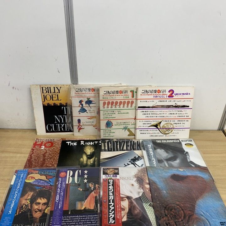 レコード　まとめ売り　90枚 □01)【1点限り!】ロック・ポピュラー・子供音楽などレコード まとめ