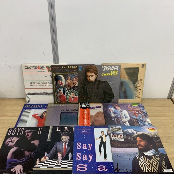□01)【1点限り!】ロック・ポピュラー・子供音楽などレコード まとめ