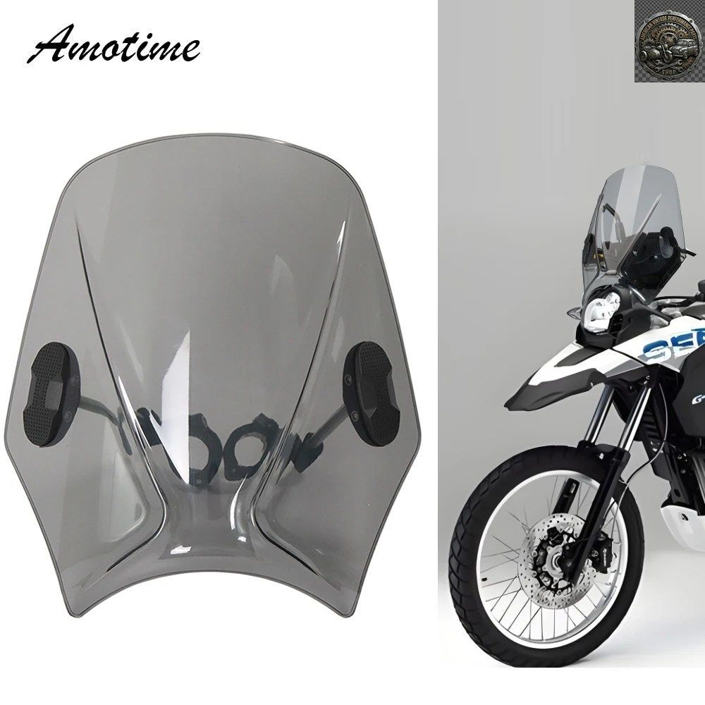 MOTORCYCLE WINDSHIELD WINDSCREEN DEFLECTOR BMW G650 G 650 XCOUNTRY X-COUNTRY