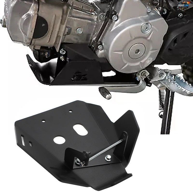 ホンダ CRF110F 2019～2024 CRF110 F CRF 110 F アルミニウム製ロワースキッドプレートプロテクター
