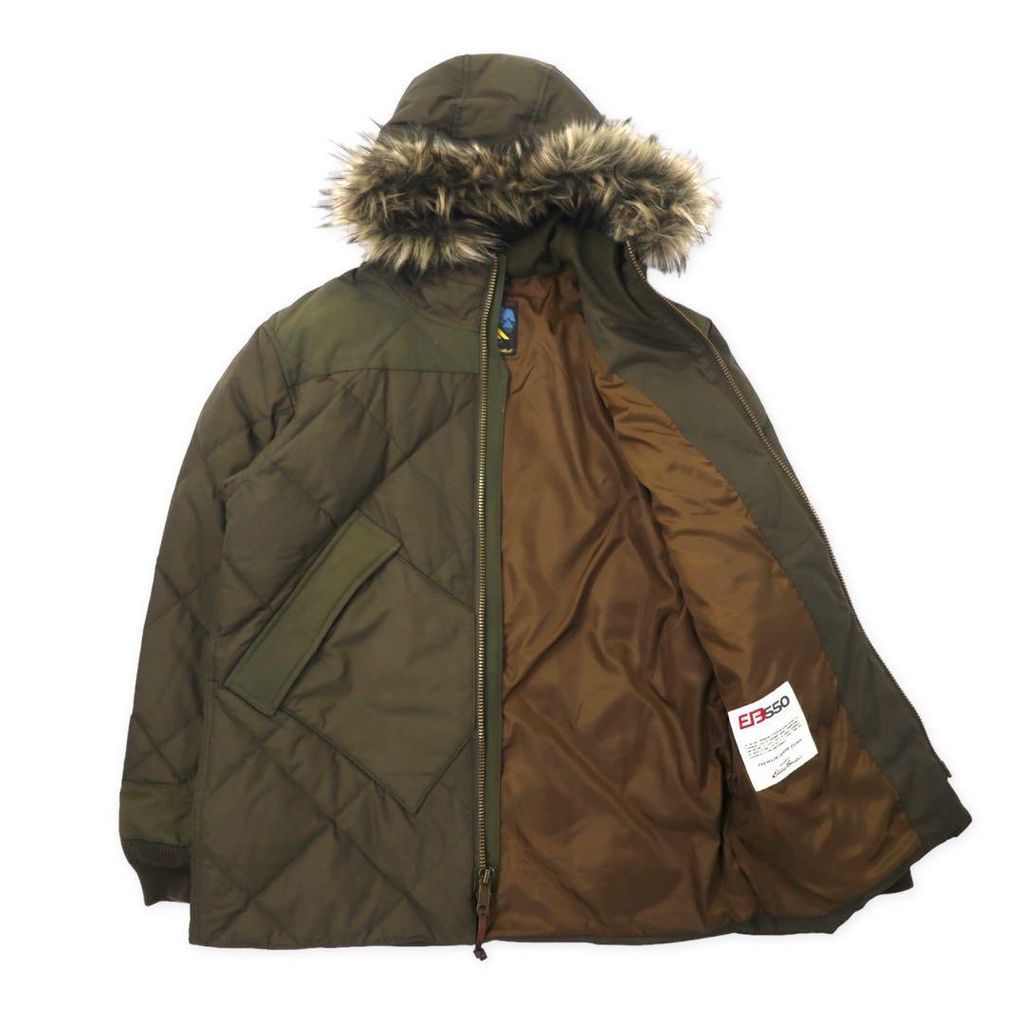 Eddie Bauer ゲッデスパーカー BAUER DOWN ダウンジャケット M カーキ