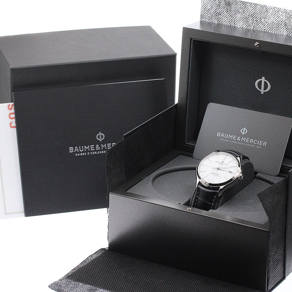 ボーム＆メルシェ Baume & Mercier MOA10518 クリフトン デイト 自動