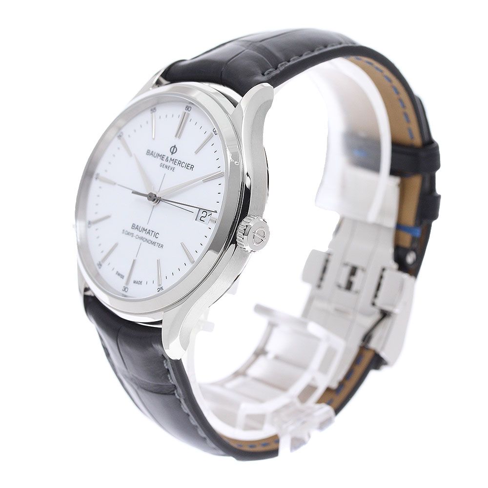ボーム＆メルシェ Baume & Mercier MOA10518 クリフトン デイト 自動