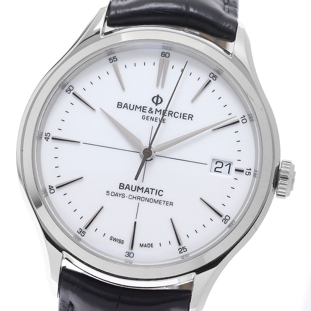 ボーム＆メルシェ Baume & Mercier MOA10518 クリフトン デイト 自動