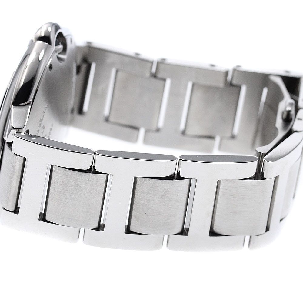 カルティエ CARTIER W69012Z4 バロンブルーLM デイト 自動巻き メンズ