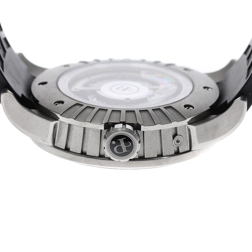 ペルレ PERRELET A5001 チタニウム コレクション レギュレーター レトログラード 自動巻き メンズ _970901