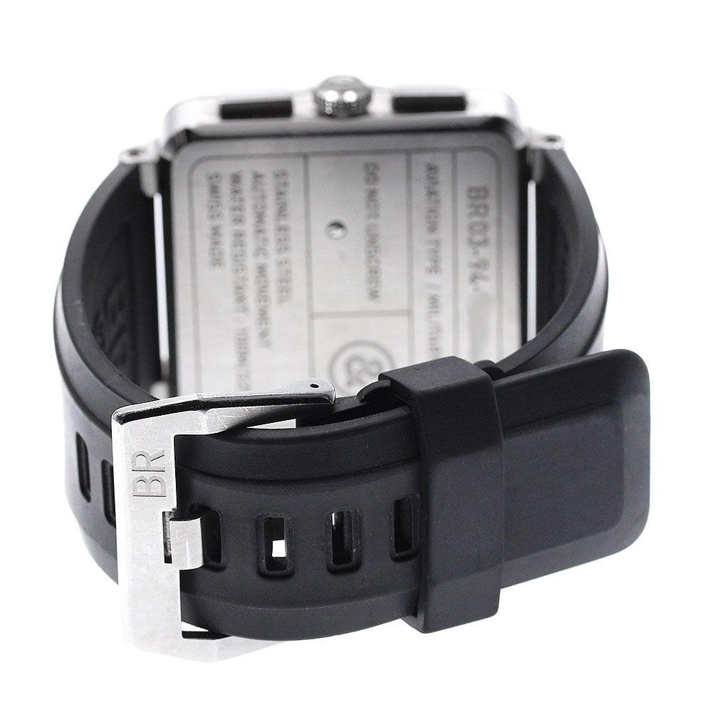 ベルト訳あり ベル＆ロス Bell＆Ross BR03-94 BR-03 Chrono デイト アビエーション 自動巻き メンズ _970696 ベルト訳あり ベル＆ロス Bell＆Ross BR03-94 BR-03 Chrono デイト
