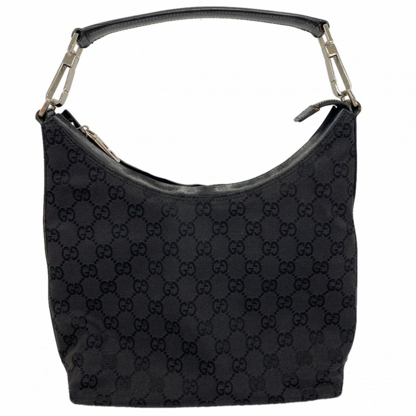 グッチ(Gucci) グッチ ハンドバッグ GGキャンバス 000 0602 キャンバス ブラック レディース