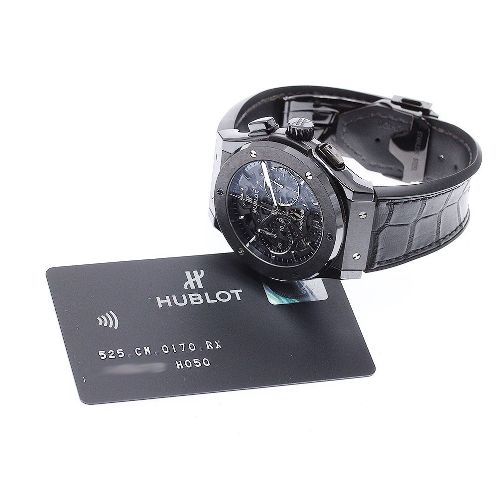 ウブロ HUBLOT 525.CM.0170.RX アエロ・フュージョン ブラックマジック