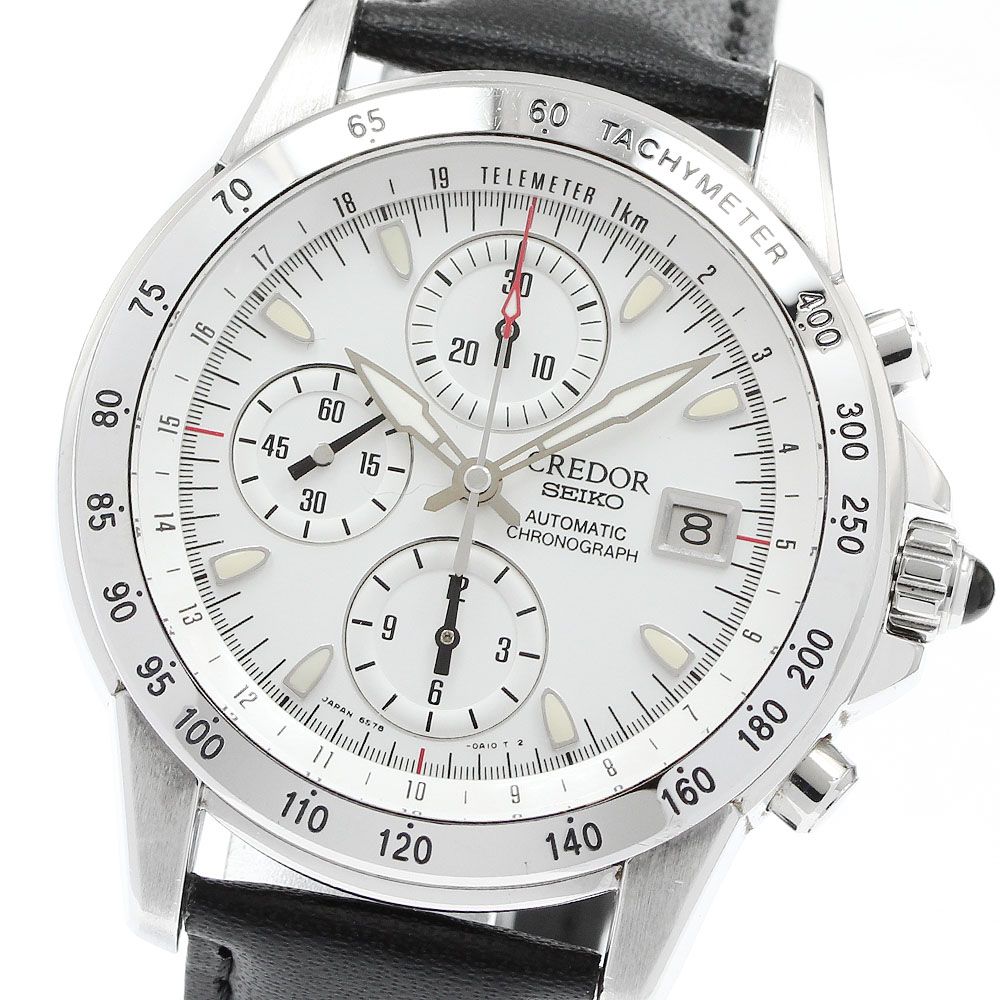 セイコー SEIKO GCBP993/6S78-0A30 クレドール フェニックス クロノグラフ 自動巻き メンズ _965406