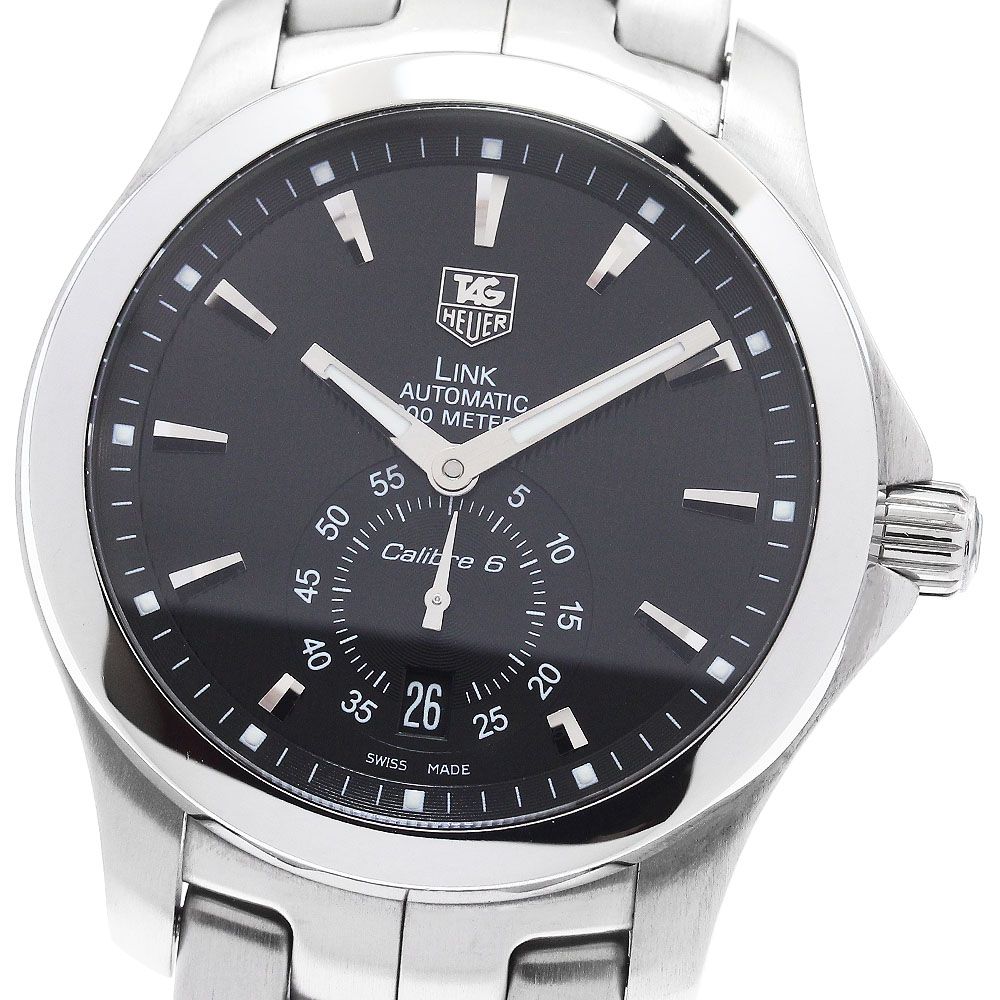 タグホイヤー TAG HEUER WJF211A リンク キャリバー6 デイト 自動巻き メンズ 保証書付き_968331