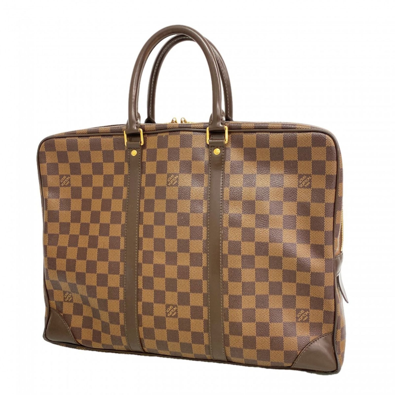 ルイ・ヴィトン(Louis Vuitton) ルイ・ヴィトン バッグ ダミエ ポルトドキュマンヴォワヤージュ N41124 エベヌメンズ