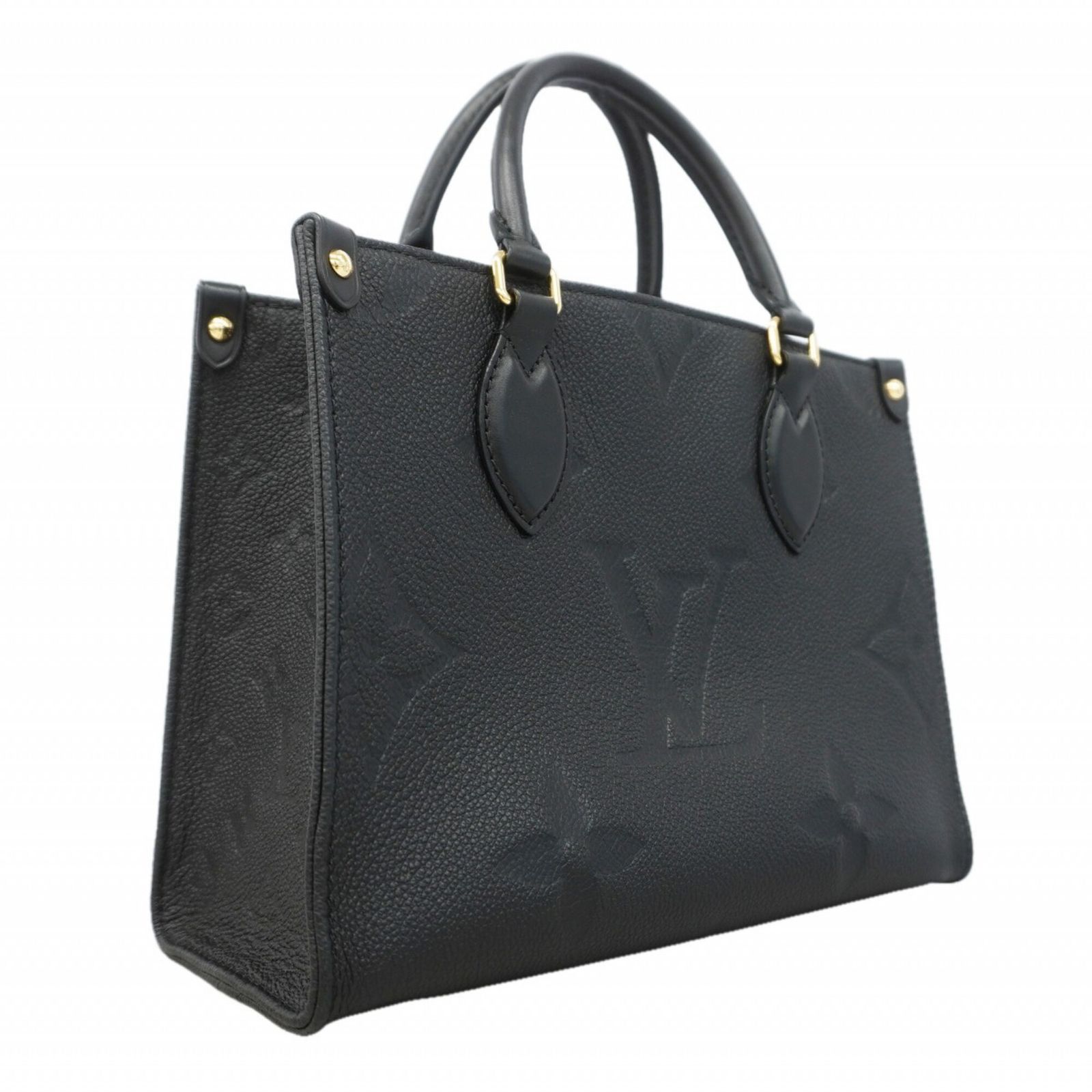 ルイ・ヴィトン(Louis Vuitton) ルイ・ヴィトン ハンドバッグ モノグラム・アンプラント オンザゴーPM M45653 ノワール 2wayバッグレディース