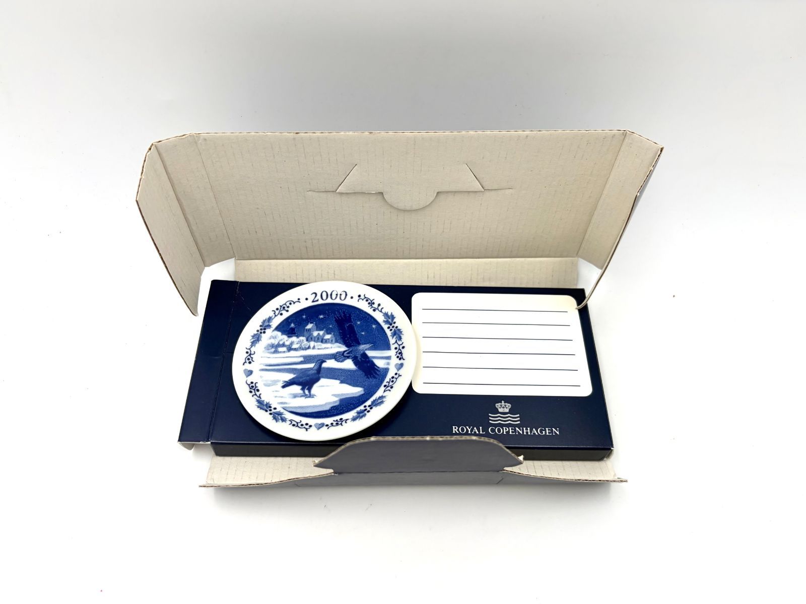 ロイヤルコペンハーゲン RoyalCopenhagen イヤープレート 飾り皿 2000