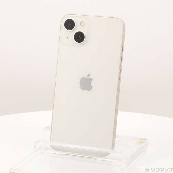 ソフマップ 〔中古品〕 iPhone13 128GB スターライト MLND3J/A SIMフリー【258】