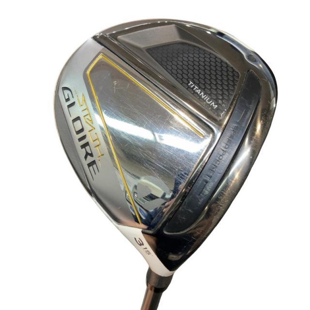 【中古】 テーラーメイド STEALTH GLOIRE 3W フェアウェイウッド FW リシャフト (フレックスその他) メンズ 男性用 右利き 右用 Cランク ゴルフクラブ