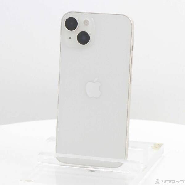 ソフマップ 〔中古品〕 iPhone14 128GB スターライト MPUQ3J／A SIMフリー【295】