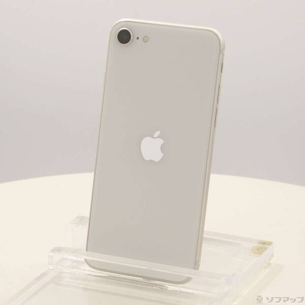 ソフマップ 〔中古品〕 iPhone SE 第3世代 64GB スターライト MMYD3J／A SIMフリー【344】