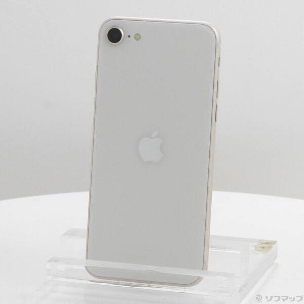 ソフマップ 〔中古品〕 iPhone SE 第3世代 64GB スターライト MMYD3J／A SIMフリー【198】