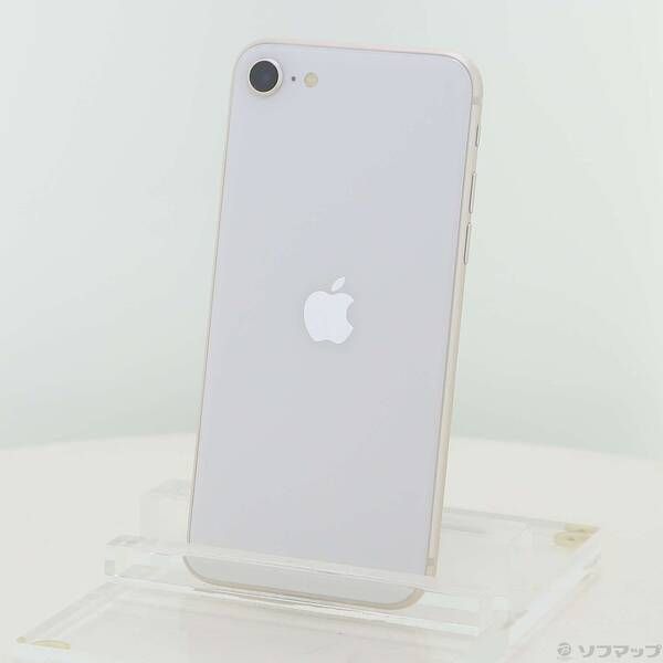 ソフマップ 〔中古品〕 iPhone SE 第3世代 64GB スターライト MMYD3J／A SIMフリー【348】