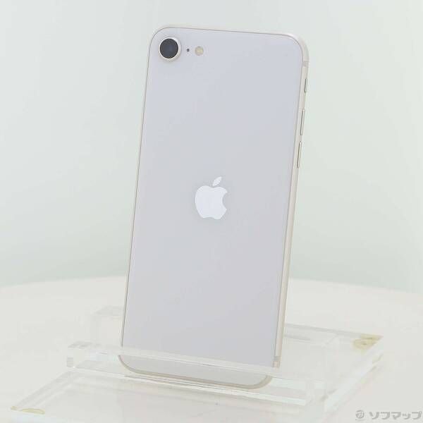 ソフマップ 〔中古品〕 iPhone SE 第3世代 64GB スターライト MMYD3J／A SIMフリー【344】
