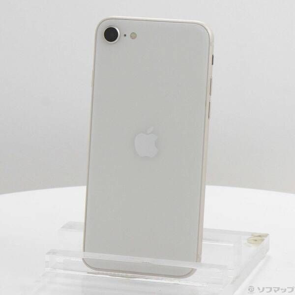 ソフマップ 〔中古品〕 iPhone SE 第3世代 64GB スターライト MMYD3J／A SIMフリー【352】