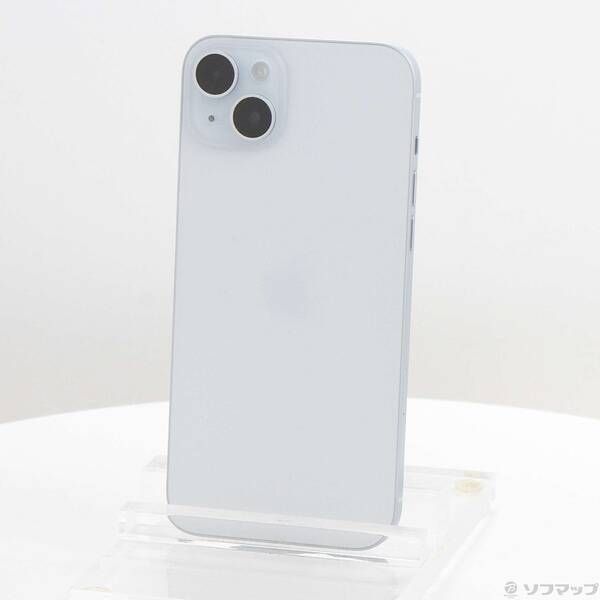 ソフマップ 〔中古品〕 iPhone15 Plus 128GB ブルー MU0D3J／A SIMフリー【352】