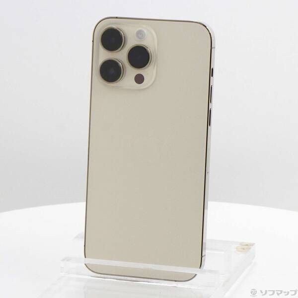 ソフマップ 〔中古品〕 iPhone14 Pro Max 128GB ゴールド MQ983J／A SIMフリー【198】