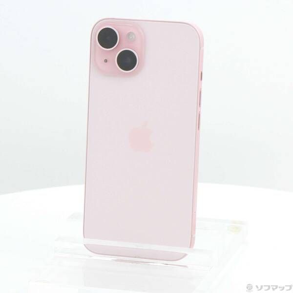 ソフマップ 〔中古品〕 iPhone15 128GB ピンク MTMJ3J／A SIMフリー【352】