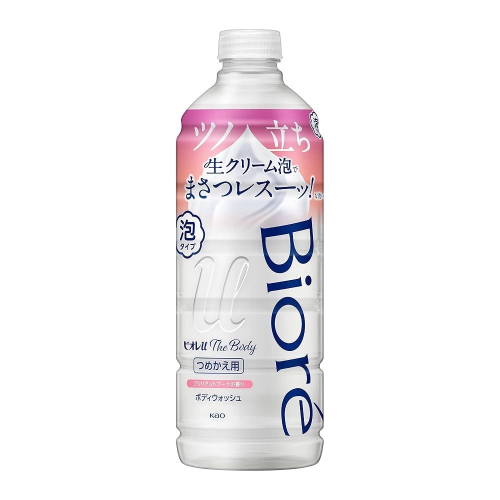 【まとめ買い24本】 ビオレu ザ ボディ The Body 泡タイプ ブリリアントブーケの香り 詰替え 440ml × 24本 ※沖縄離島部への発送は別途送料要※
