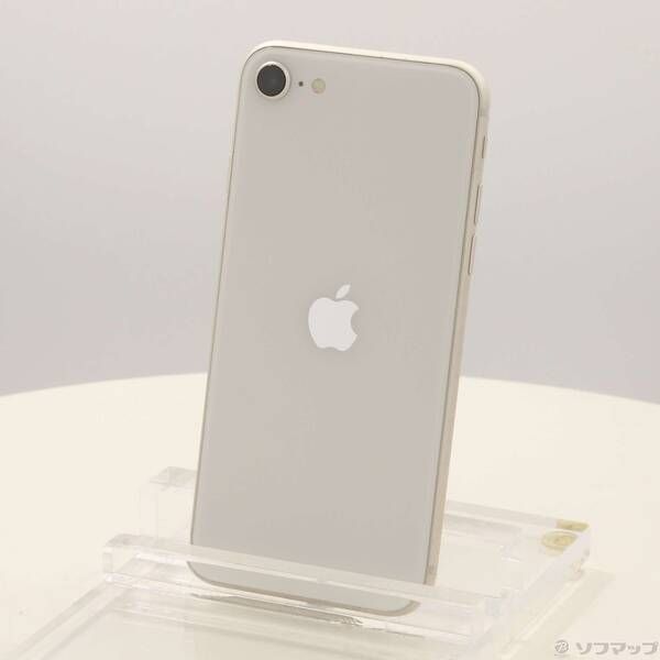 ソフマップ 〔中古品〕 iPhone SE 第3世代 64GB スターライト MMYD3J／A SIMフリー【348】