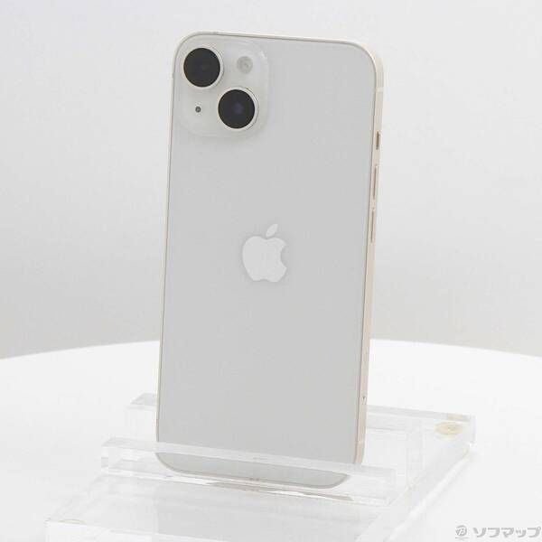 ソフマップ 〔中古品〕 iPhone14 128GB スターライト MPUQ3J／A SIMフリー【262】