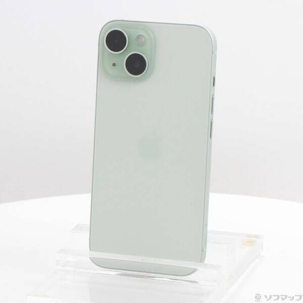 ソフマップ 〔中古品〕 iPhone15 256GB グリーン MTMT3J／A SIMフリー【276】