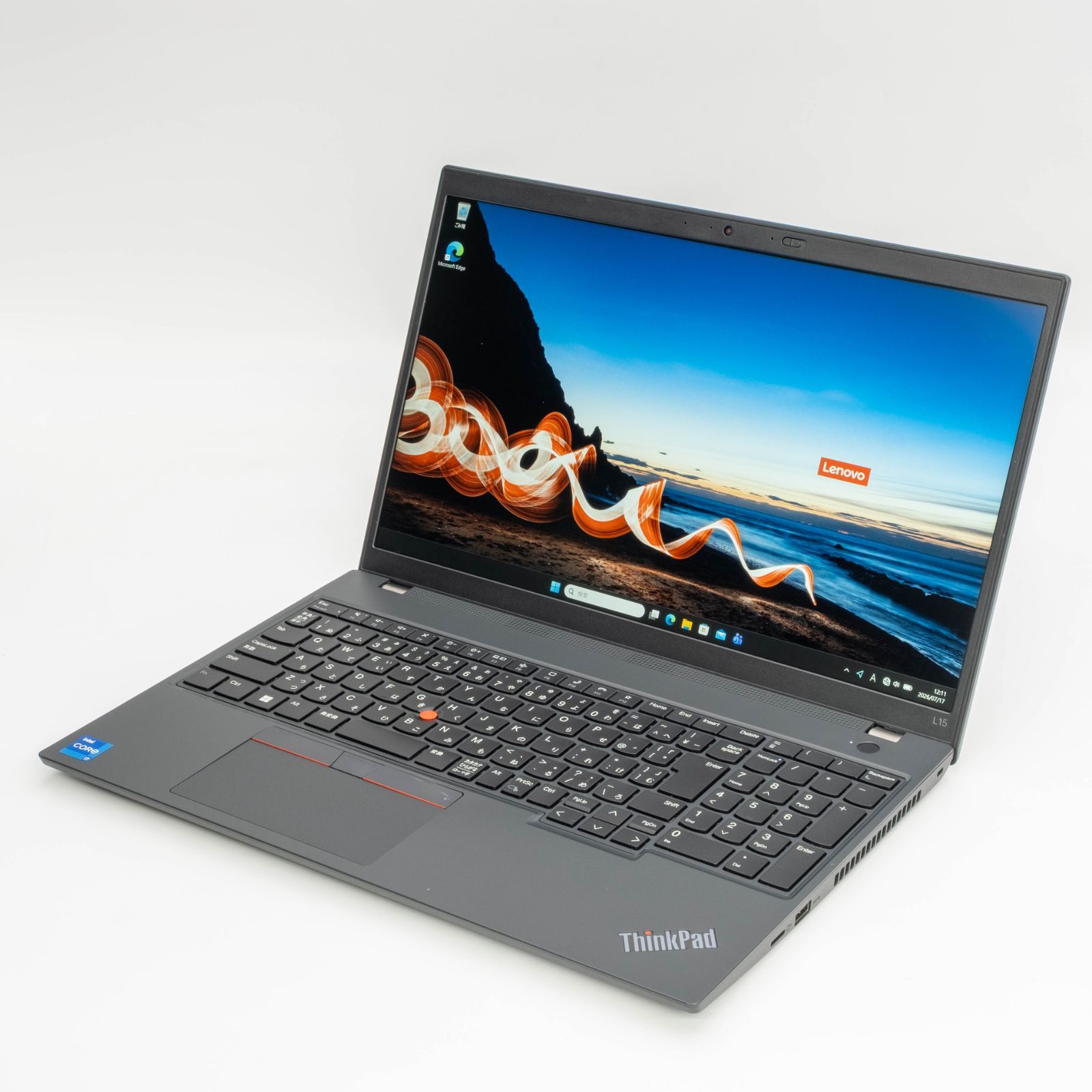 中古品】ThinkPad L15 Gen3 Lenovo 15.6インチノートパソコン 第12世代