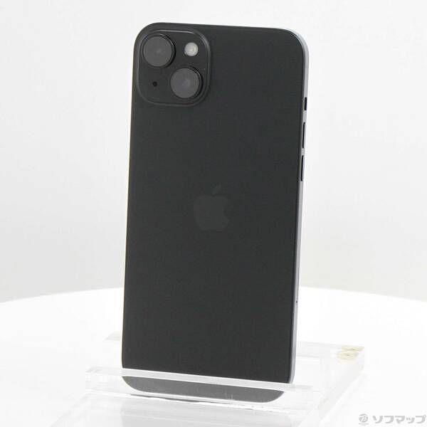 ソフマップ 〔中古品〕 iPhone15 Plus 256GB ブラック MU0F3J／A SIMフリー【198】
