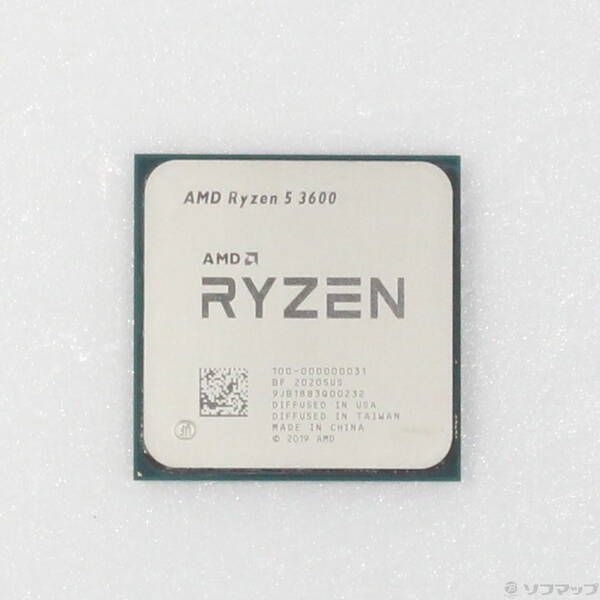 ソフマップ 〔中古品〕 Ryzen 5 3600 〔3.6GHz／SOCKET AM4〕【262】 9,677円