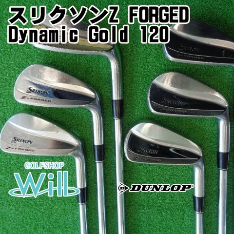 【中古】アイアンセット ダンロップ スリクソンZ FORGED/Dynamic Gold 120/S200/26[0573]